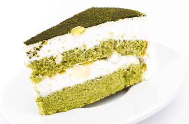 yeşil çay pasta