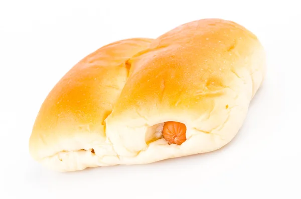 Sausage bread — Stock Photo, Image