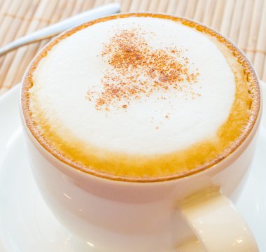 sıcak cappuccino