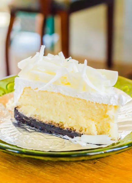 Fehér sajt torta — Stock Fotó