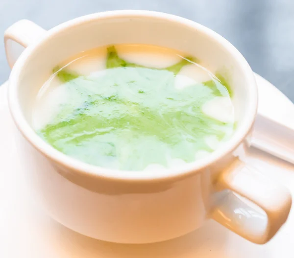 Špenátová polévka — Stock fotografie
