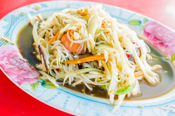 Insalata di papaia — Foto Stock