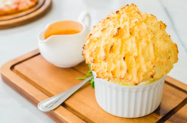 Käsesuppe — Stockfoto