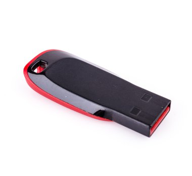beyaz zemin üzerinde USB
