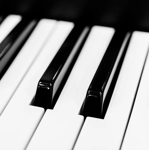 钢琴键 — 图库照片