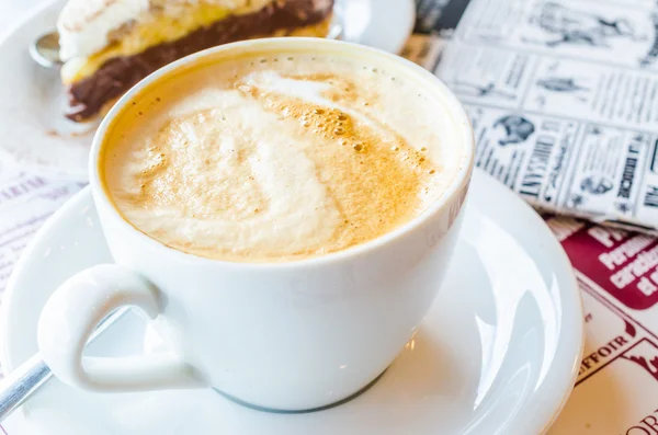 Latte quente — Fotografia de Stock