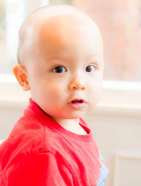 Baby smiling — Stock Photo, Image