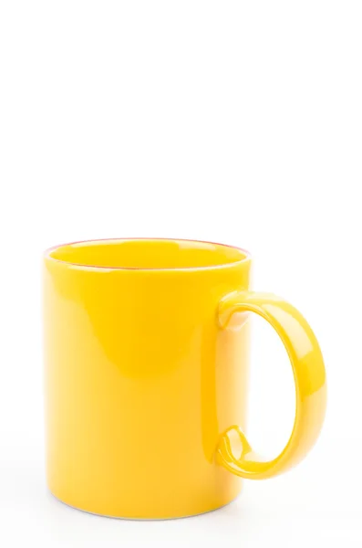 Yellow cup — Stock Photo, Image