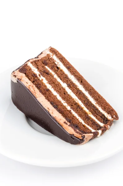 Bolo de chocolate — Fotografia de Stock