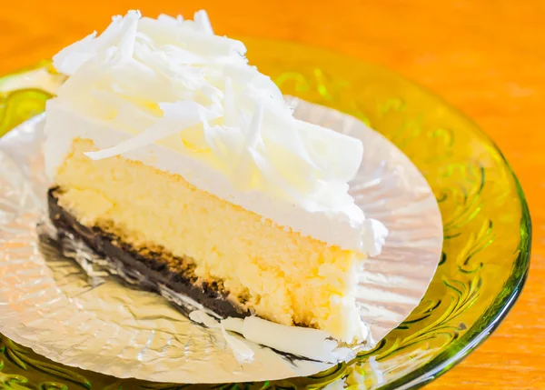 White cheese cake — Stock Photo, Image