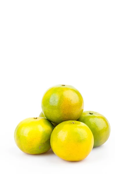 Grön orange — Stockfoto