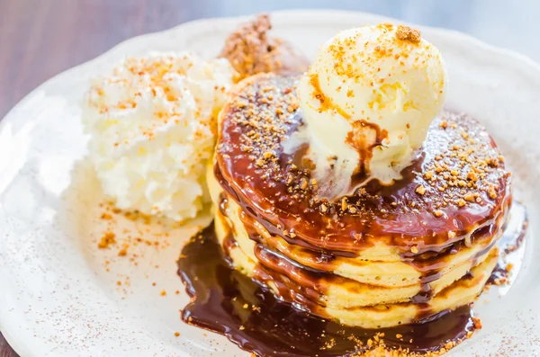 Panqueque de helado — Foto de Stock