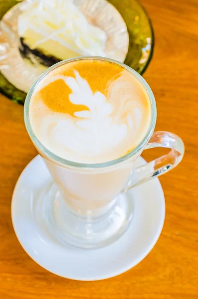 Cafea Latte — Fotografie, imagine de stoc