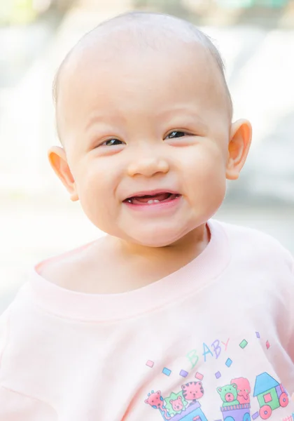 Sorriso del bambino — Foto Stock