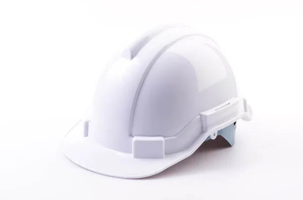 Witte helm — Stockfoto