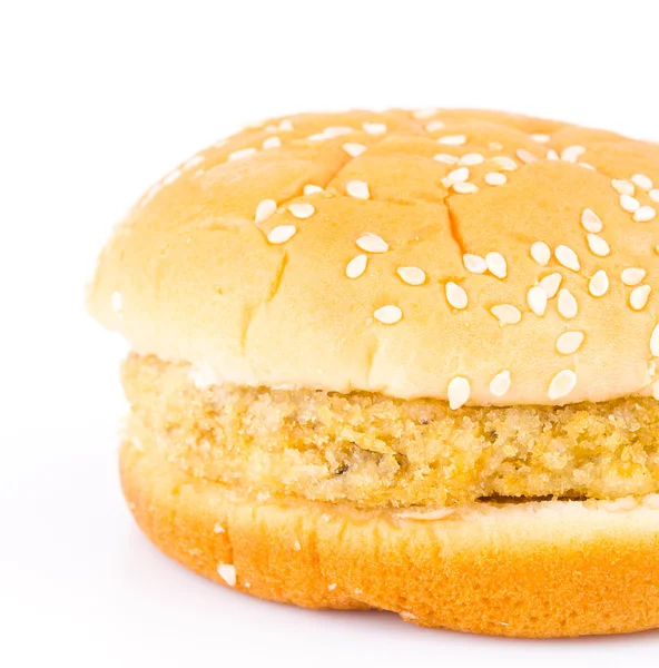 Hamburger kurczaka — Zdjęcie stockowe