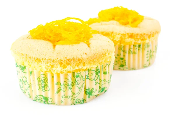 Cupcake Gold Eigelb Faden — Stockfoto