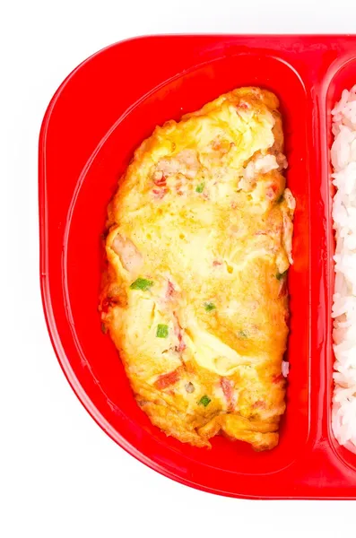 Omelets shrimp — Stock Photo, Image