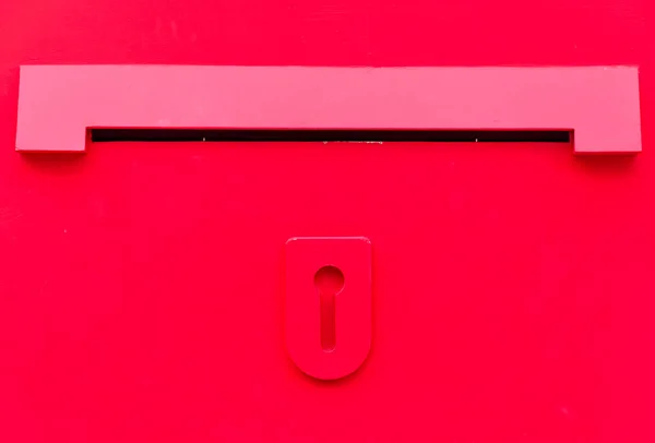 红色邮箱 — 图库照片