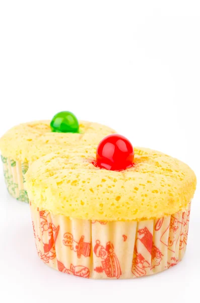 バニラ カップケーキ — ストック写真