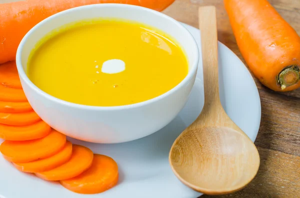 Sopa de zanahoria —  Fotos de Stock