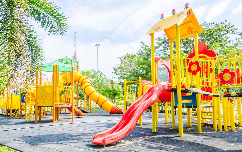 Playground — Stock Photo © mrsiraphol 37217443