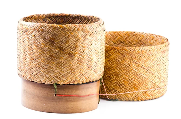 Bamboo container — Stock Photo, Image