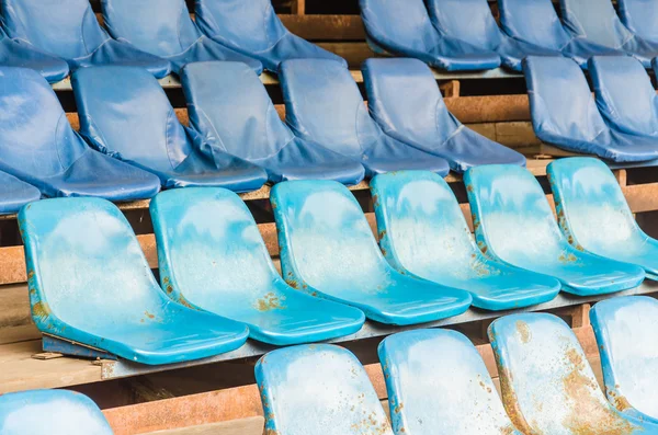 Assentos vazios no estádio — Fotografia de Stock