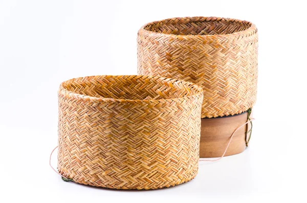 Bamboo container — Stock Photo, Image