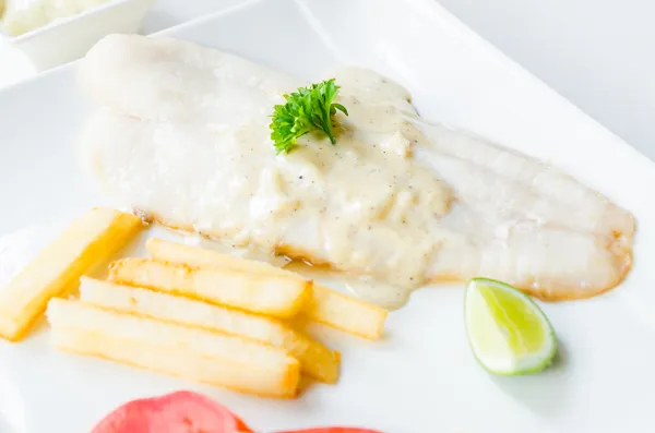 Pangasius steak — Stock Photo, Image