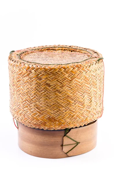 Recipiente de bambu — Fotografia de Stock