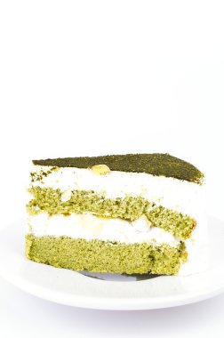 yeşil çay pasta