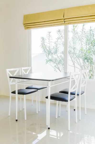 Mesa de jantar cadeira — Fotografia de Stock