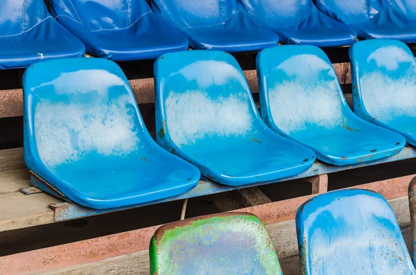 Empty stadium seats — Stock Photo, Image