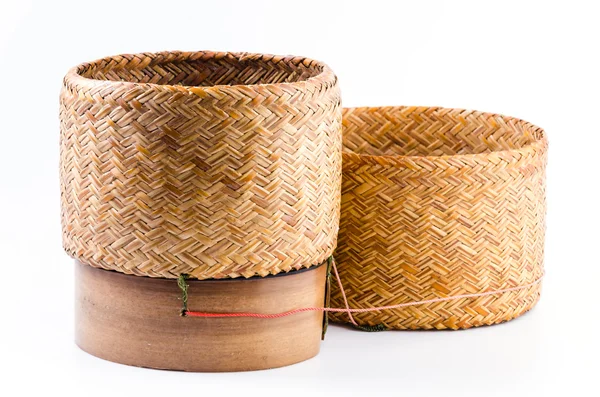 Bamboo container — Stock Photo, Image