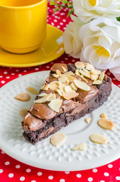 Brownie cake — Stockfoto