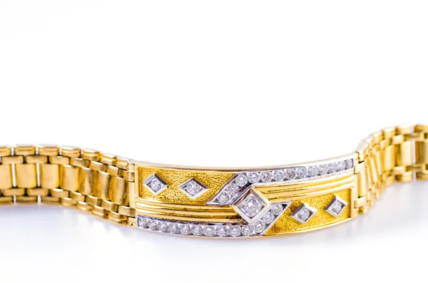 Gold bracelet — Stock Photo, Image