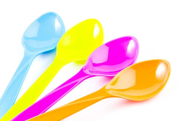 Цветная посуда — стоковое фото