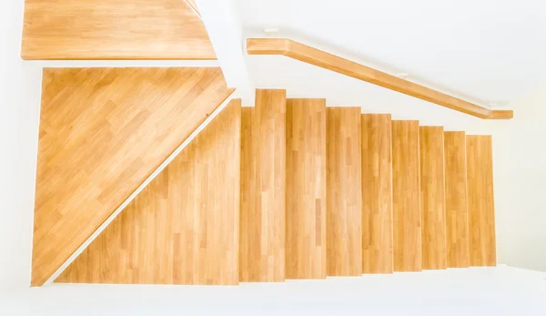 Wood staircase interior — Stock Photo, Image