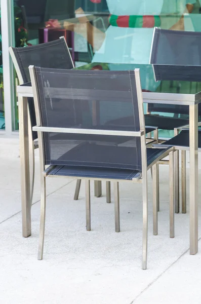 Интерьер стола стула — стоковое фото