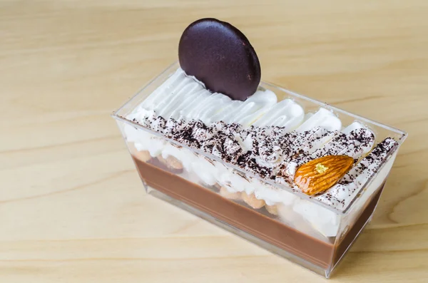 Pastel suave de chocolate —  Fotos de Stock