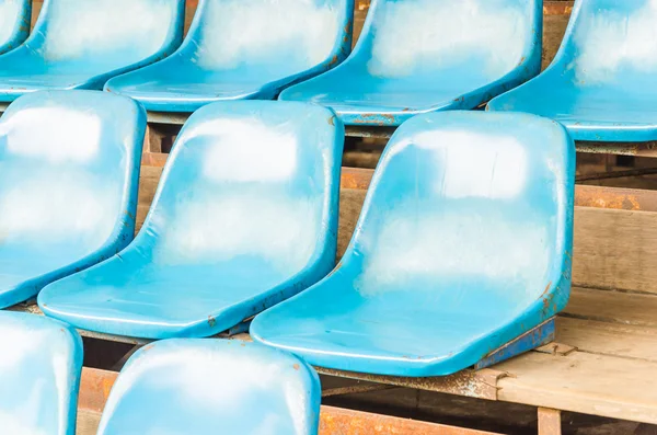 Assentos vazios no estádio — Fotografia de Stock