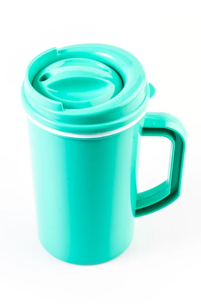 Plastic mug — Stock Photo, Image