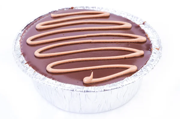 Chocolate custard — Stock Photo, Image