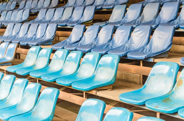 Assentos vazios no estádio — Fotografia de Stock