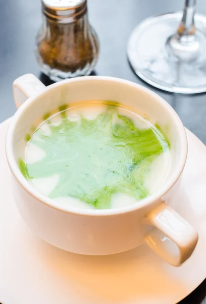 Spinach soup — Stock Photo, Image