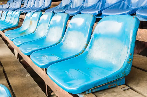 Empty stadium seats — Stock Photo, Image