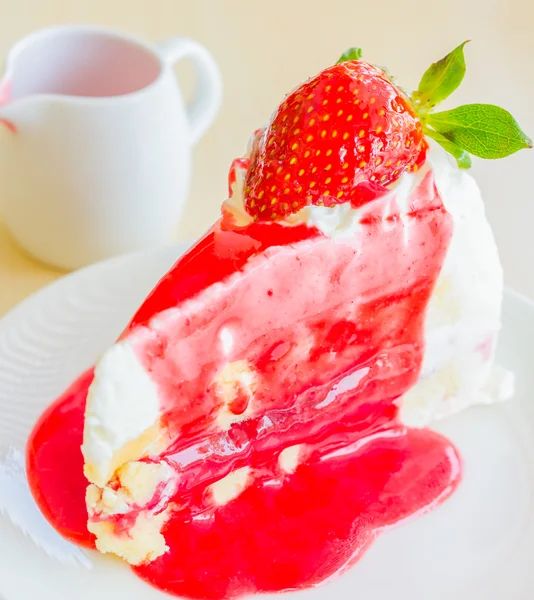 Gâteau fraise — Photo