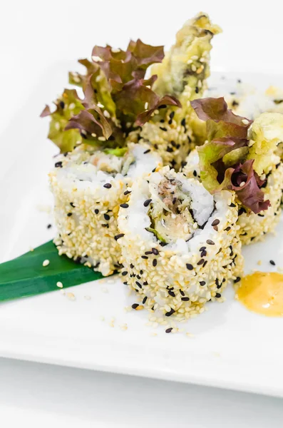 Sesame sushi — Stock Photo, Image