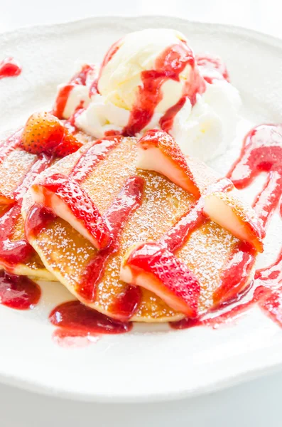 Crêpes fraise — Photo